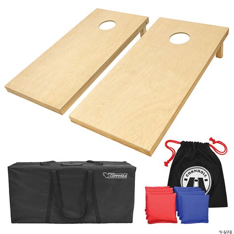 solid wood cornhole set|GoSports Solid Wood Premium Cornhole Set .